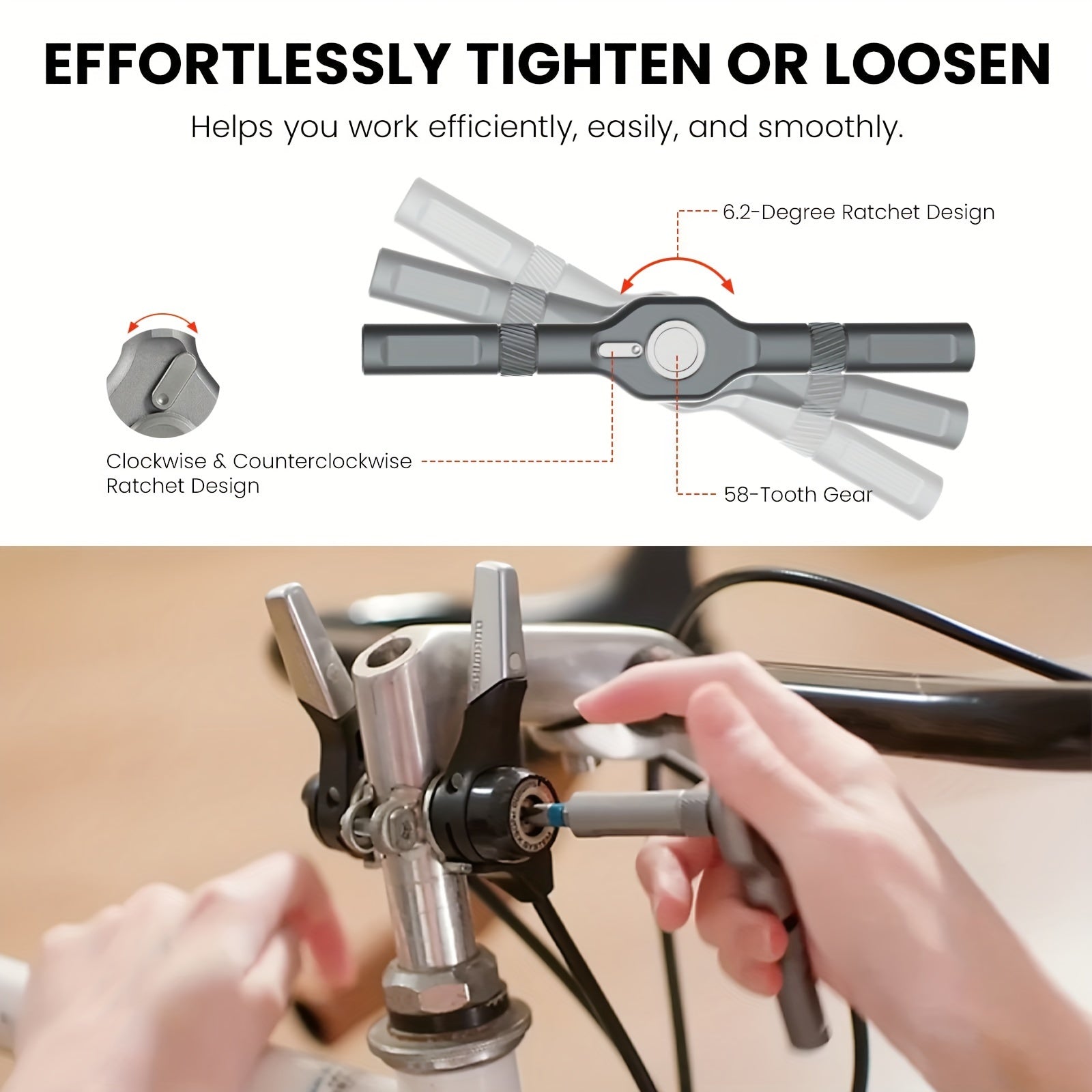 [Magnetic Screwdriver Set] 24-in-1 Magnetic Screwdriver Set | Multifunctional Hand Tool Kit with Detachable T-Handle Ratchet, Iron Material, Uncharged Manual Operation, DIY Home Maintenance Tool Box
